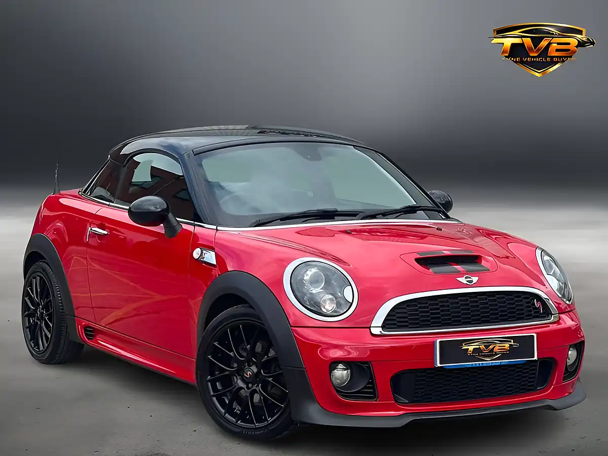 Used 2013 MINI Coupe Cooper S Chili Red - Front View