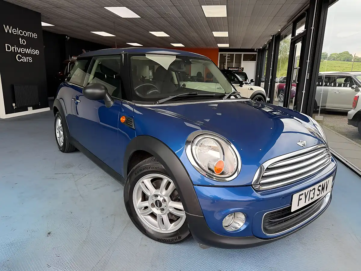 Used 2013 MINI Hatch One Blue - Front View
