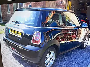 Used 2013 MINI Hatch One (pepper Ii Pack) Midnight Black Metallic - Interior and Exterior details 3