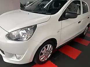 Used 2013 Mitsubishi Mirage 1 White - Interior and Exterior details 3
