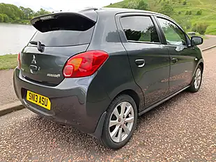 Used 2013 Mitsubishi Mirage 3 Grey - Interior and Exterior details 3