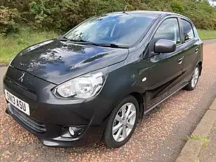 Used 2013 Mitsubishi Mirage 3 Grey - Interior and Exterior details 7