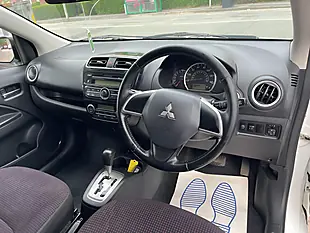 Used 2013 Mitsubishi Mirage 3 White - Interior and Exterior details 10