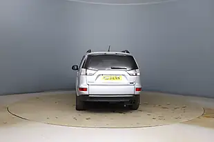Used 2013 Mitsubishi Outlander GX4 Silver - Interior and Exterior details 2