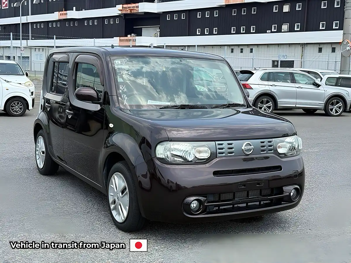 Used 2013 Nissan Cube 15X V Selection Bitter Chocolate Pearl - Front View