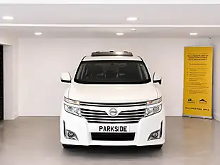 Used 2013 Nissan Elgrand Highway Star White - Interior and Exterior details 5