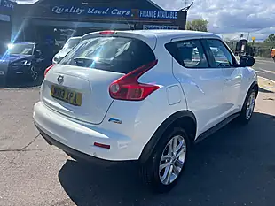 Used 2013 Nissan Juke Acenta White - Interior and Exterior details 4