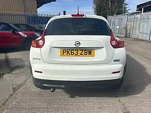 Used 2013 Nissan Juke N-Tec White - Interior and Exterior details 2