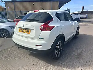 Used 2013 Nissan Juke N-Tec White - Interior and Exterior details 3