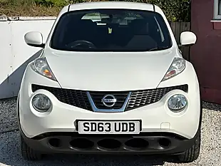 Used 2013 Nissan Juke Visia White - Interior and Exterior details 7