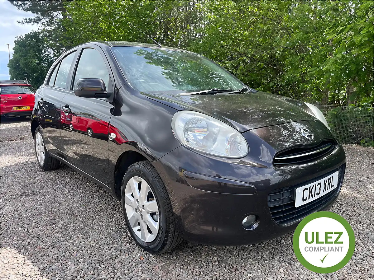 Used 2013 Nissan Micra Acenta Black - Front View