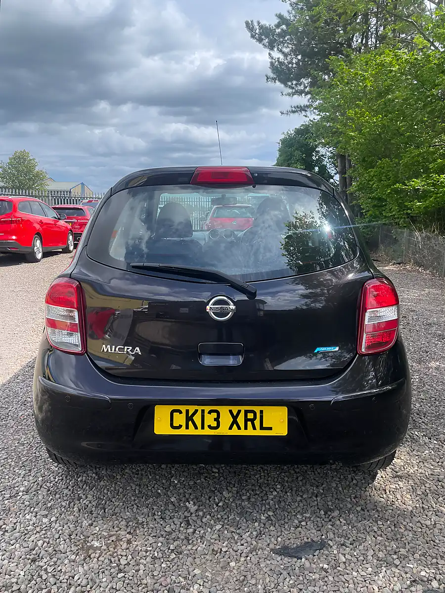 Used 2013 Nissan Micra Acenta Black - Interior and Exterior details 10