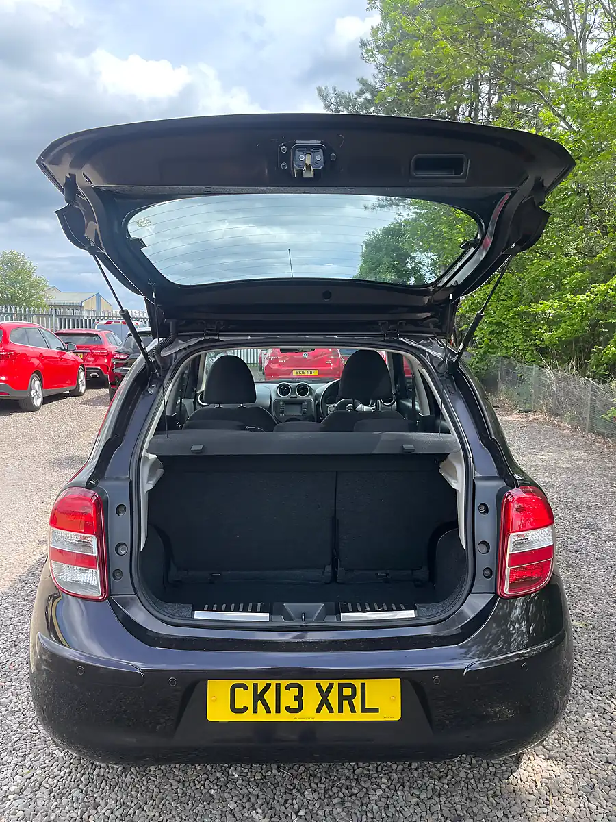 Used 2013 Nissan Micra Acenta Black - Interior and Exterior details 11