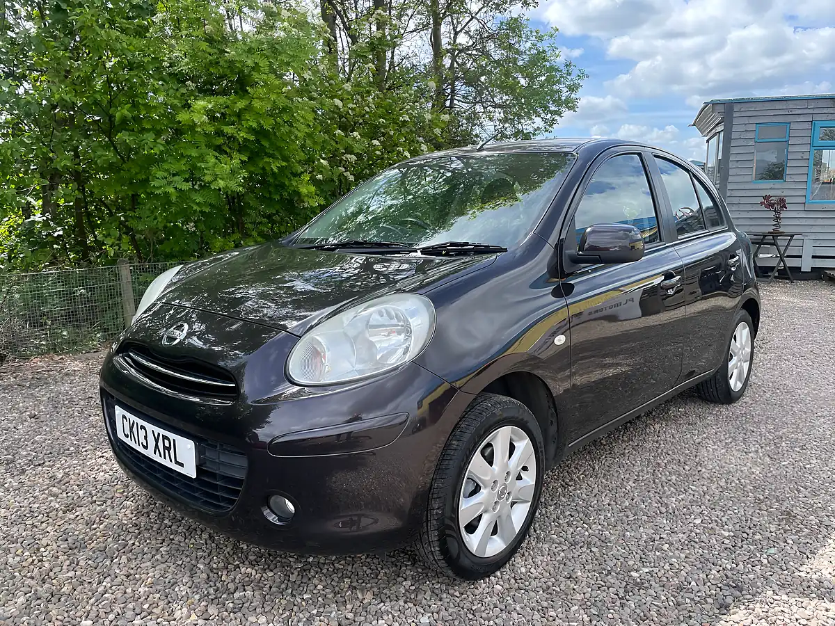 Used 2013 Nissan Micra Acenta Black - Interior and Exterior details 2