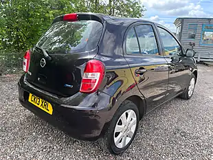 Used 2013 Nissan Micra Acenta Black - Interior and Exterior details 3