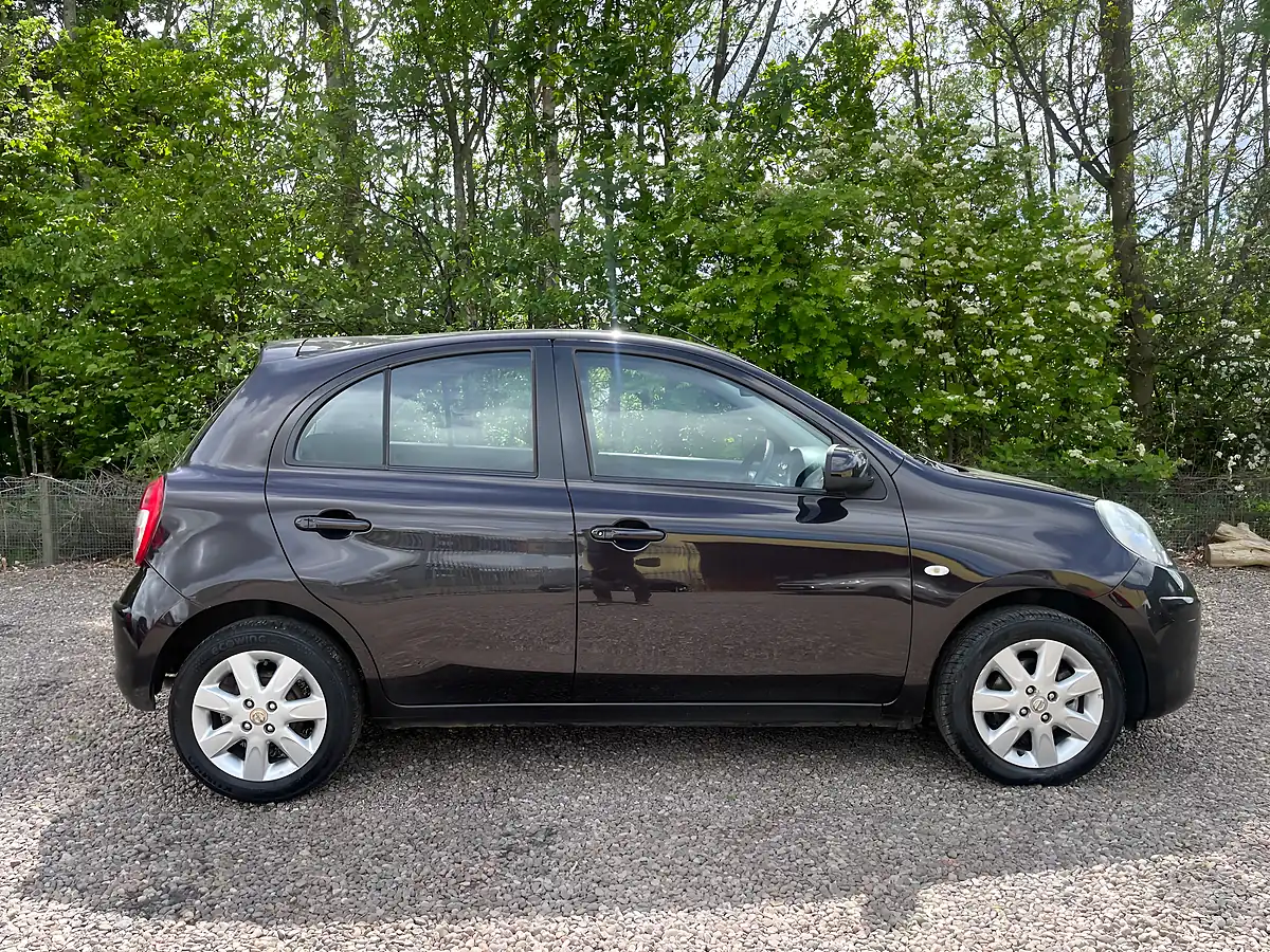 Used 2013 Nissan Micra Acenta Black - Interior and Exterior details 5