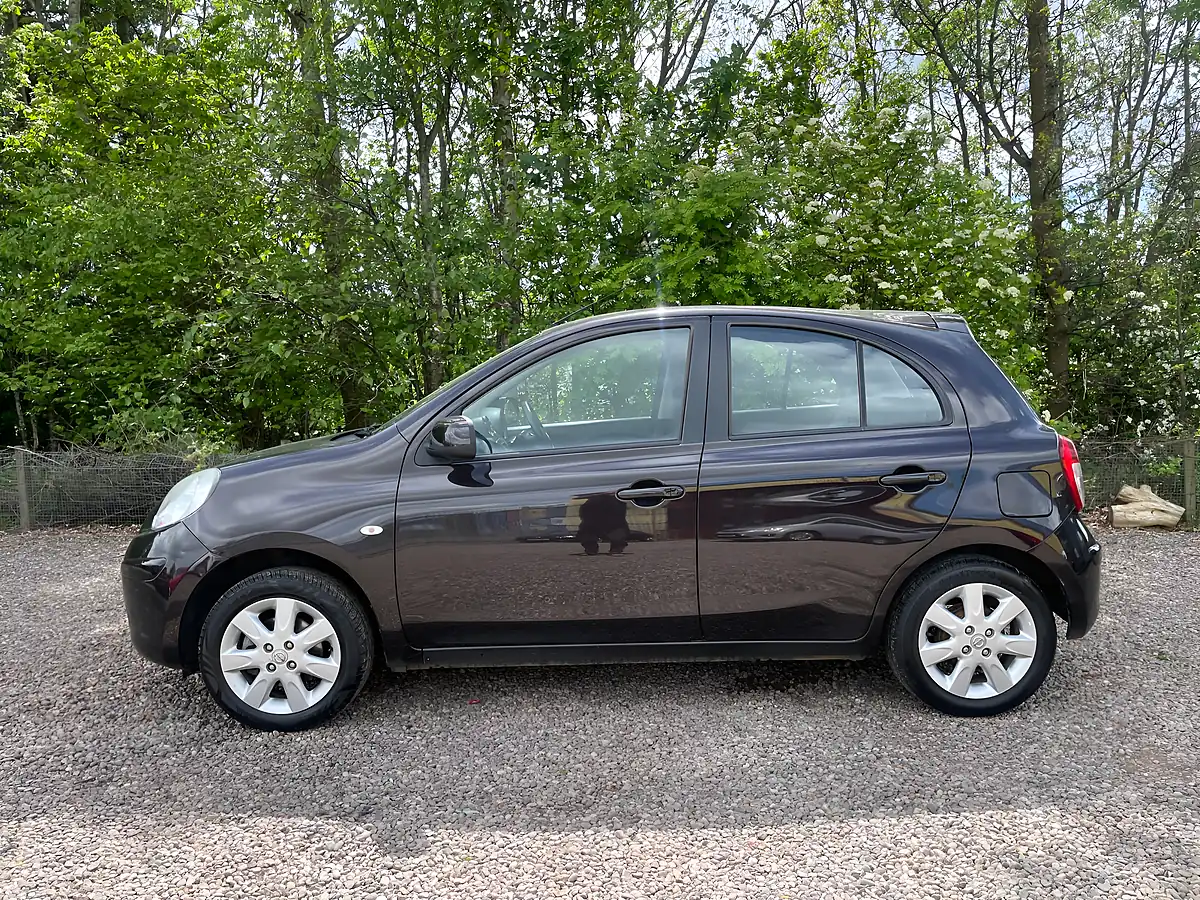 Used 2013 Nissan Micra Acenta Black - Interior and Exterior details 6