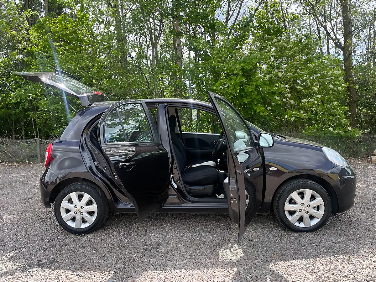 Used 2013 Nissan Micra Acenta Black - Interior and Exterior details 7