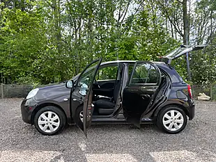 Used 2013 Nissan Micra Acenta Black - Interior and Exterior details 8