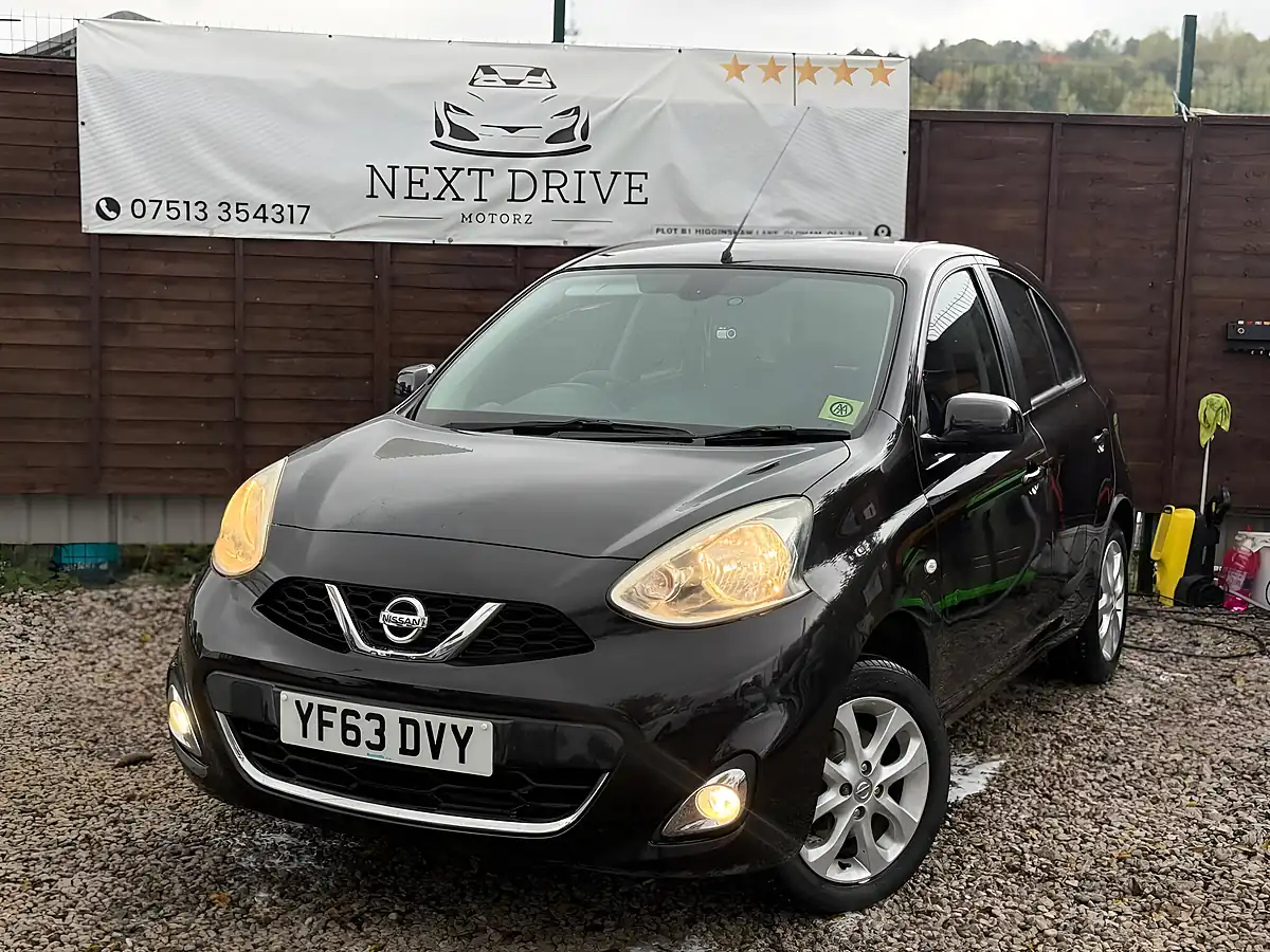 Used 2013 Nissan Micra Acenta Black - Interior and Exterior details 3