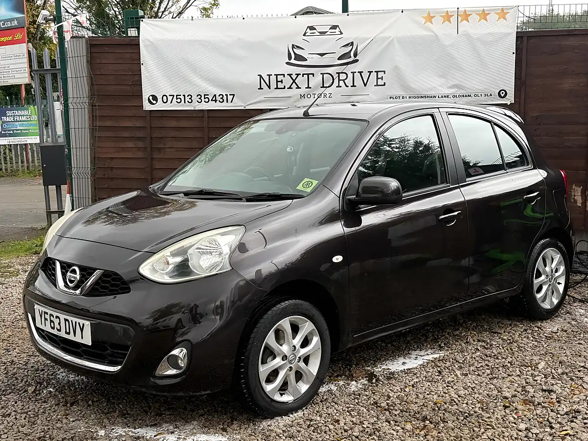 Used 2013 Nissan Micra Acenta Black - Interior and Exterior details 4
