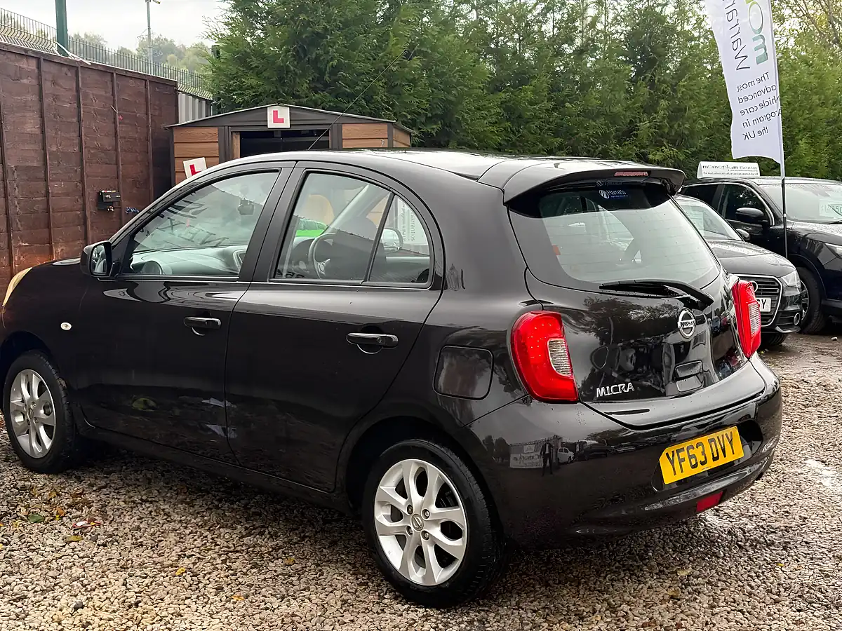 Used 2013 Nissan Micra Acenta Black - Interior and Exterior details 6