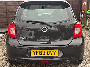 Used 2013 Nissan Micra Acenta Black - Interior and Exterior details 8