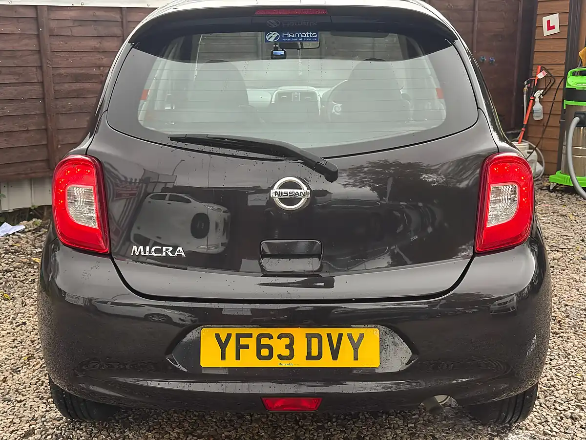 Used 2013 Nissan Micra Acenta Black - Interior and Exterior details 8