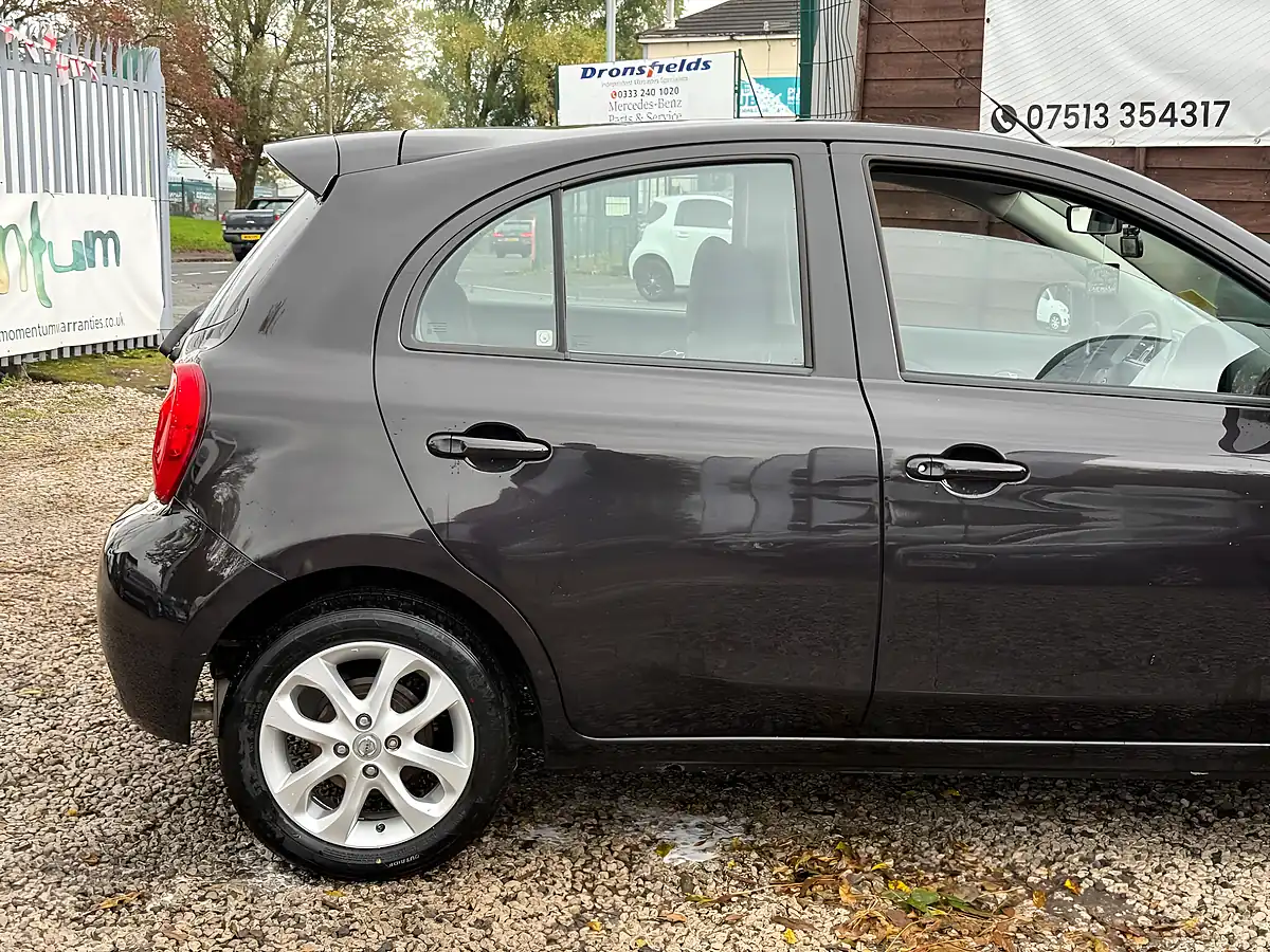 Used 2013 Nissan Micra Acenta Black - Interior and Exterior details 9