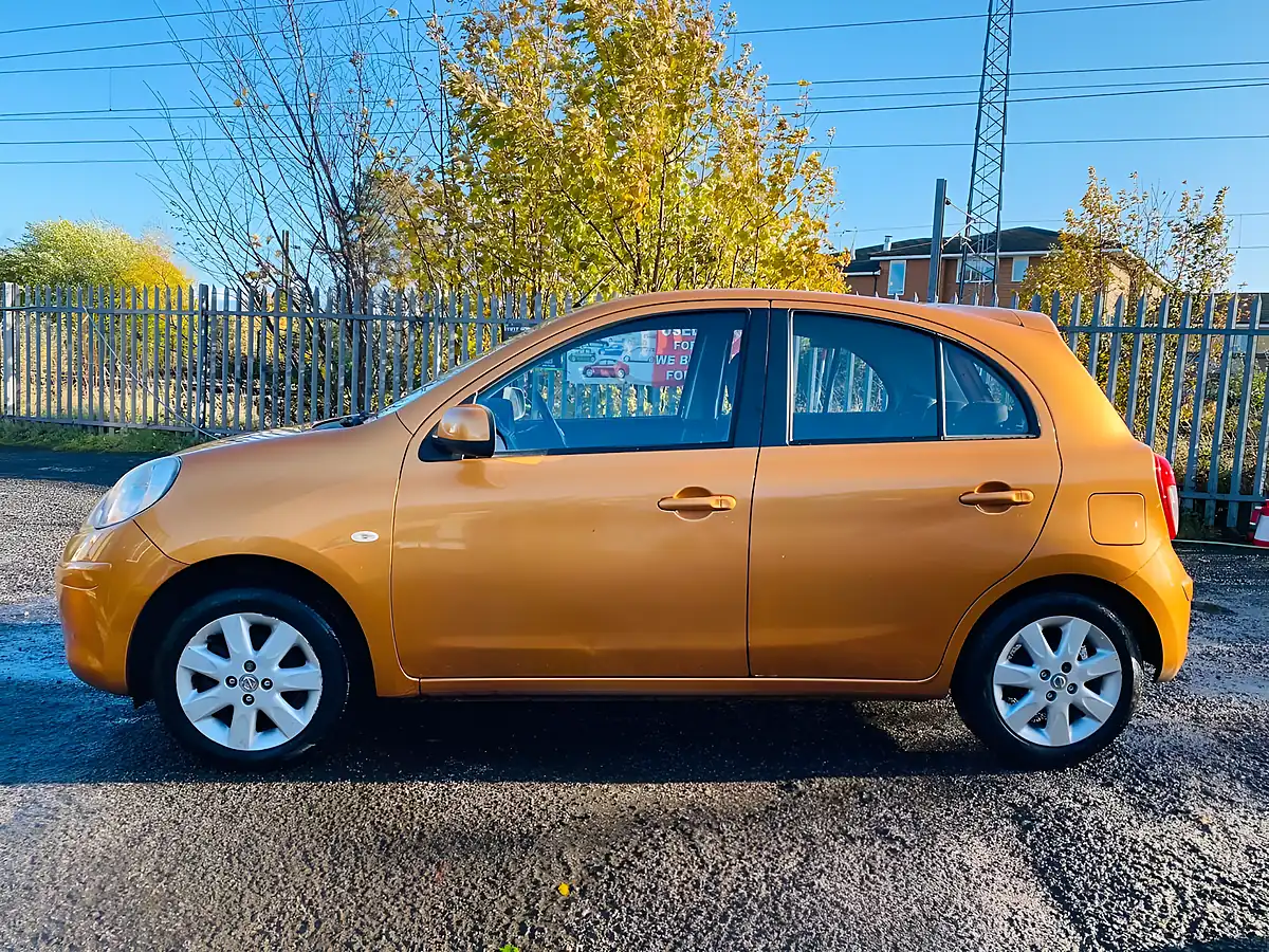 Used 2013 Nissan Micra Acenta Orange - Interior and Exterior details 10