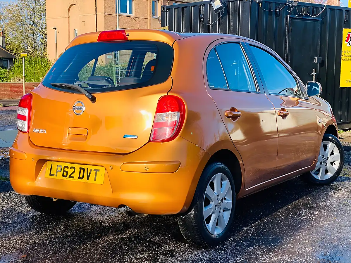 Used 2013 Nissan Micra Acenta Orange - Interior and Exterior details 7