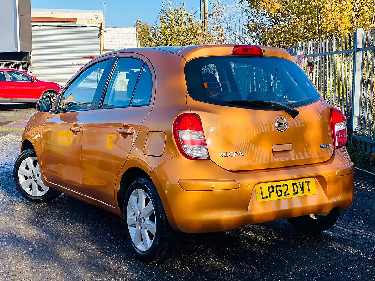 Used 2013 Nissan Micra Acenta Orange - Interior and Exterior details 9