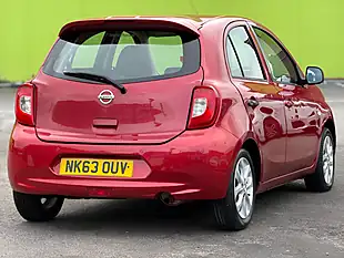 Used 2013 Nissan Micra Acenta Red - Interior and Exterior details 4