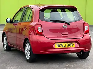 Used 2013 Nissan Micra Acenta Red - Interior and Exterior details 5