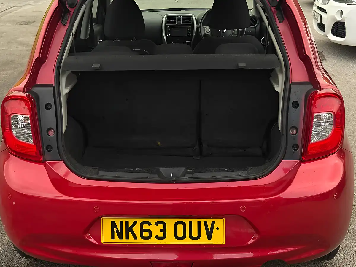 Used 2013 Nissan Micra Acenta Red - Interior and Exterior details 9