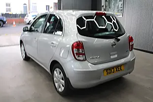 Used 2013 Nissan Micra Acenta Silver - Interior and Exterior details 10