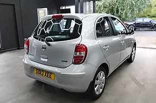 Used 2013 Nissan Micra Acenta Silver - Interior and Exterior details 7