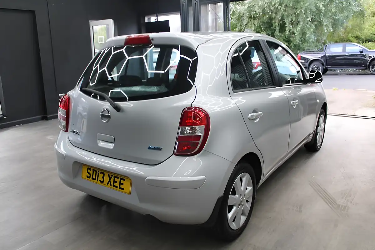Used 2013 Nissan Micra Acenta Silver - Interior and Exterior details 7