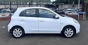 Used 2013 Nissan Micra Acenta White - Interior and Exterior details 2