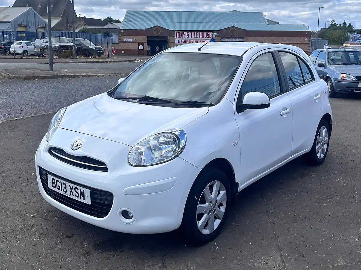Used 2013 Nissan Micra Acenta White - Interior and Exterior details 3