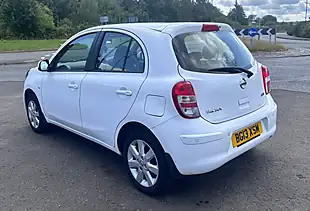 Used 2013 Nissan Micra Acenta White - Interior and Exterior details 5