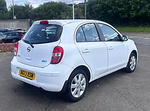 Used 2013 Nissan Micra Acenta White - Interior and Exterior details 6