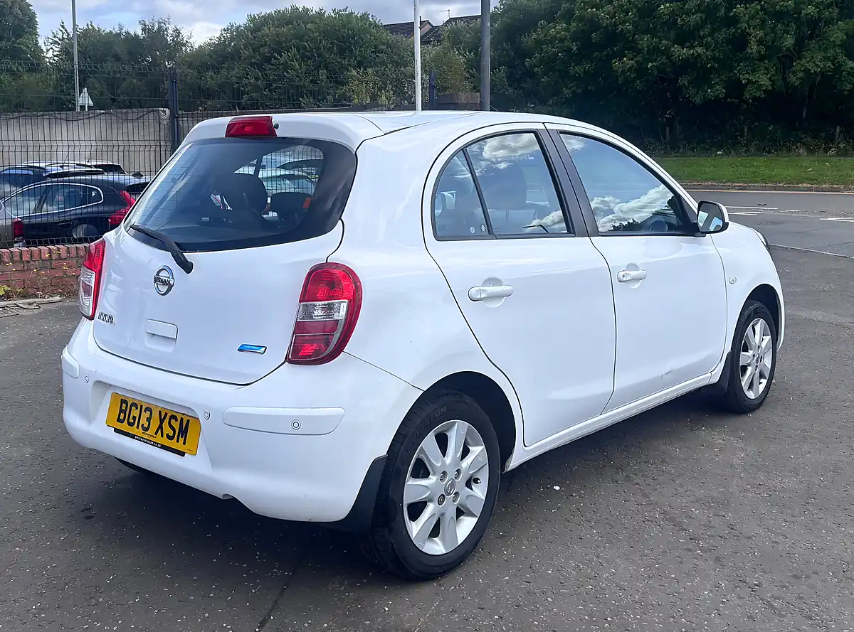 Used 2013 Nissan Micra Acenta White - Interior and Exterior details 6