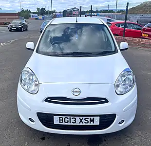 Used 2013 Nissan Micra Acenta White - Interior and Exterior details 7