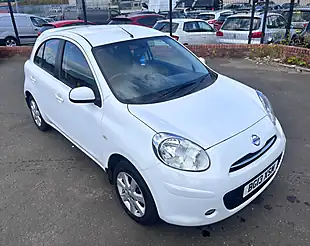 Used 2013 Nissan Micra Acenta White - Interior and Exterior details 8