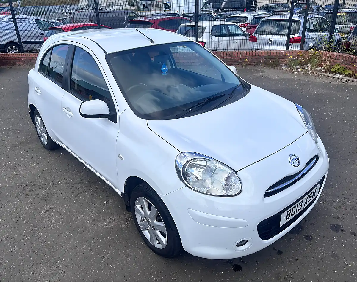 Used 2013 Nissan Micra Acenta White - Interior and Exterior details 8