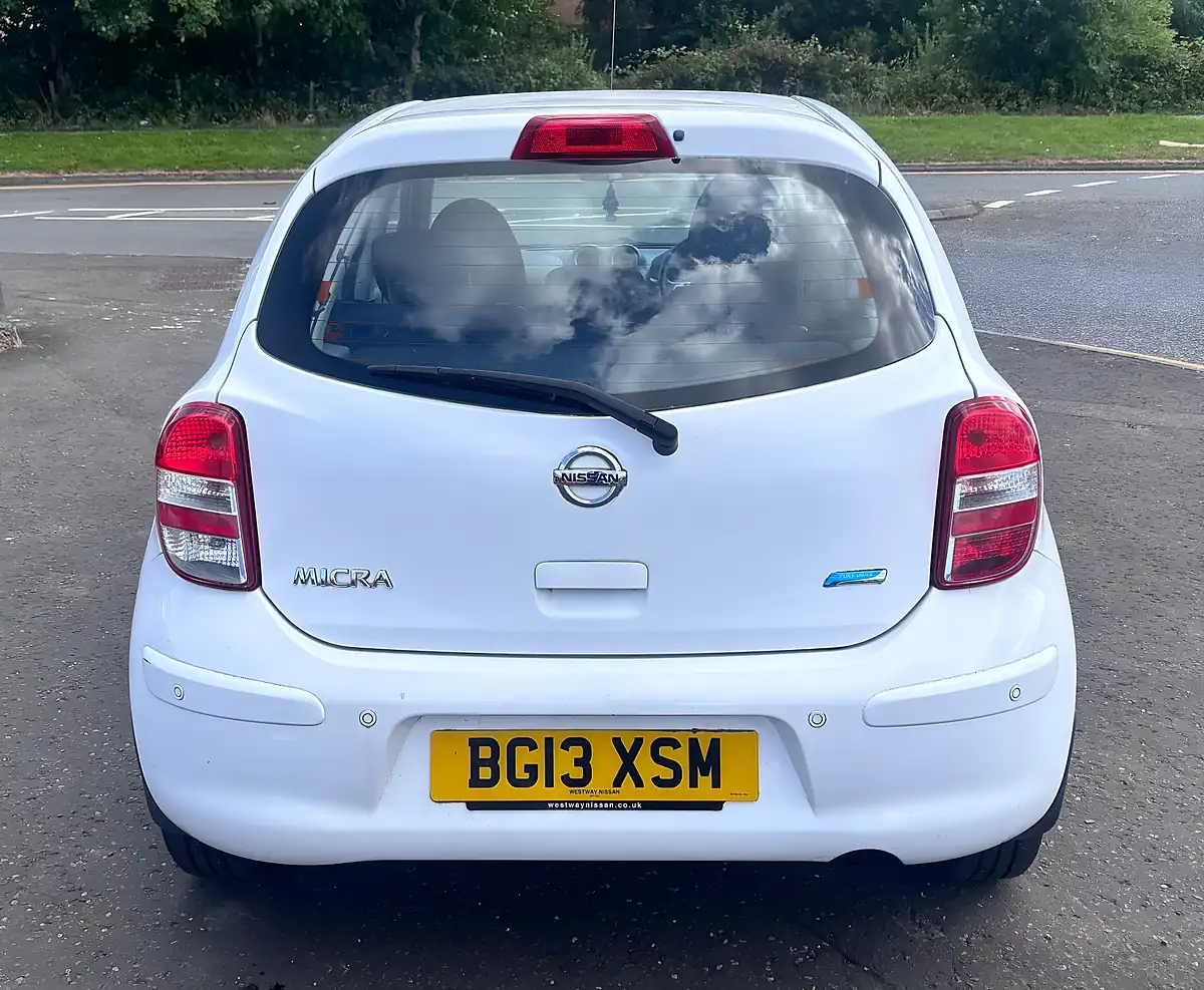 Used 2013 Nissan Micra Acenta White - Interior and Exterior details 9