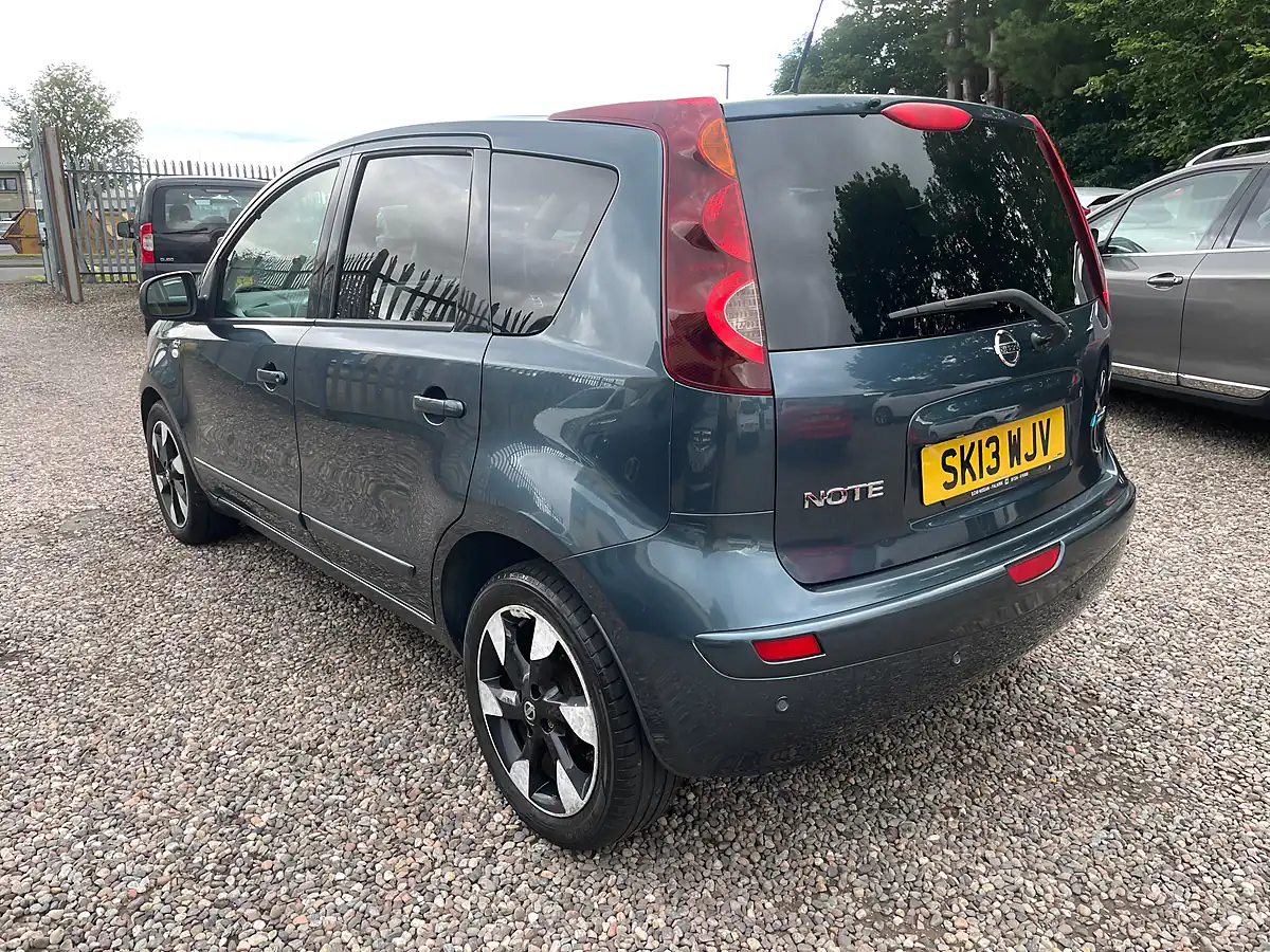 Used 2013 Nissan Note N-Tec+ Blue - Interior and Exterior details 4