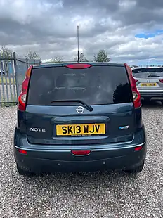 Used 2013 Nissan Note N-Tec+ Blue - Interior and Exterior details 8