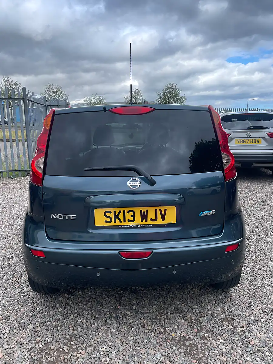 Used 2013 Nissan Note N-Tec+ Blue - Interior and Exterior details 8